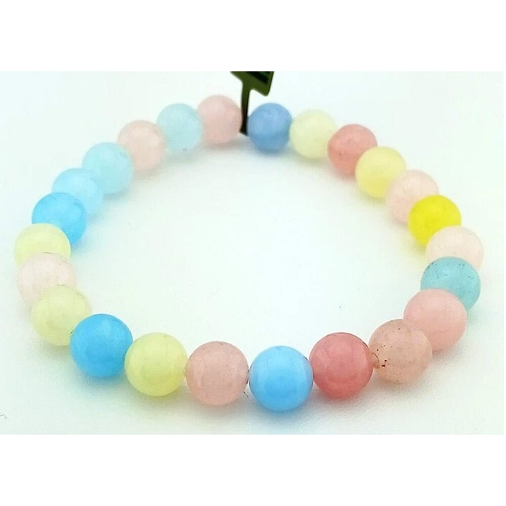 Genuine Morgan Jade Stretch Bracelet